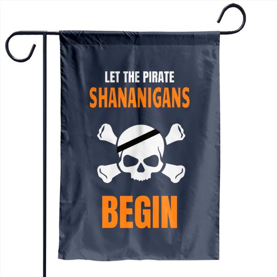 PIRATE: Pirate Shenanigans Garden Flags