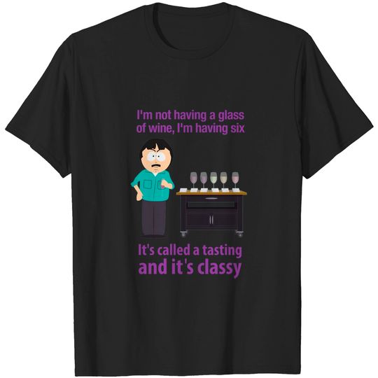 South Park Randy Marsh quote: I'm not having a glass of wine Essential T-Shirt
