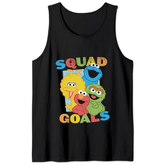Sesame Street Squad Goals Tank Tops
