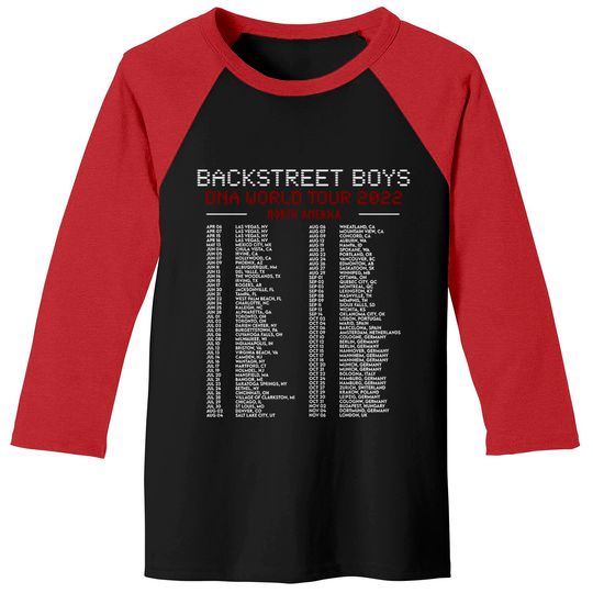 Backstreet Boys DNA Tour 2022 Baseball Tees, Backstreet Boys Baseball Tees, DNA Tour Baseball Tees