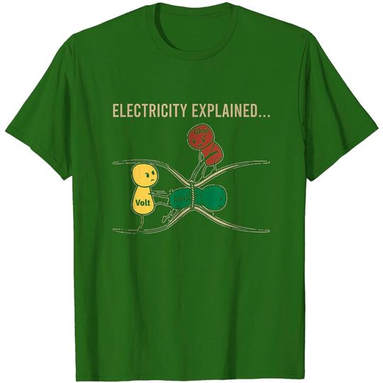 Discover Electricity explained - Electricity Explained - T-Shirt