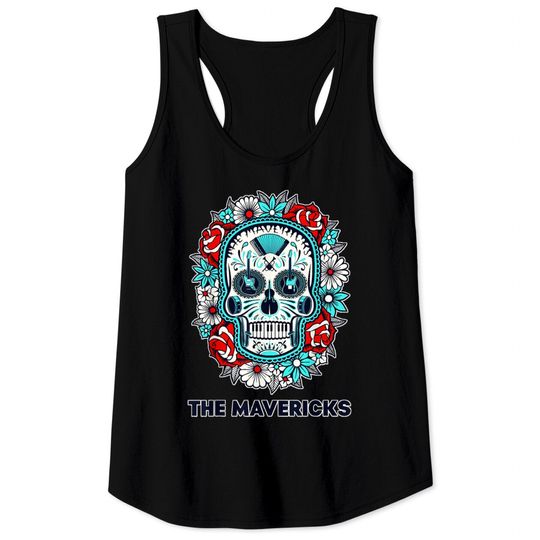 Mavericks Funny Band For Men Women Tank Tops