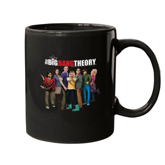 The Big Bang Theory Group Shot Logo Mugs