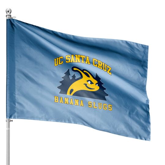 UC SANTA CRUZ BANANA SLUGS - Banana Slug - House Flags