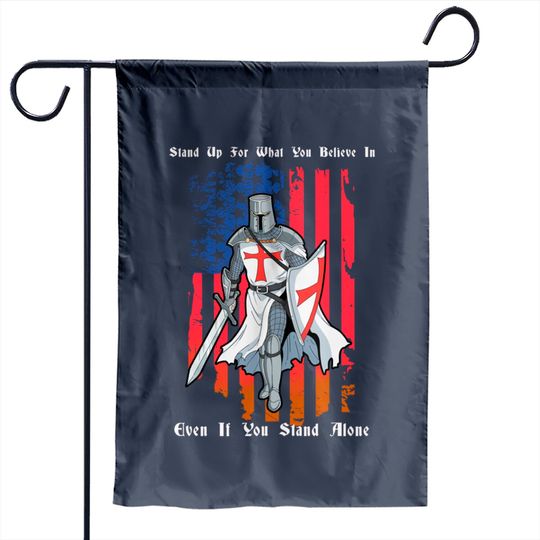 Crusader Flag Garden Flags Medieval Knights Templar Crusaders Gift