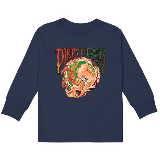 dirty head - Dirty Heads -  Kids Long Sleeve T-Shirts