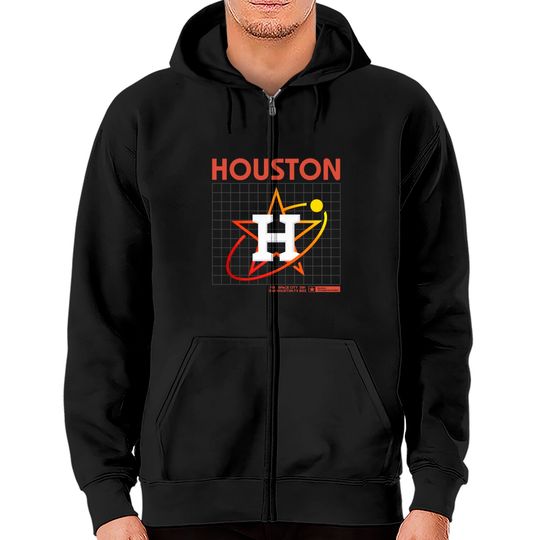 Houston Astros Space City Zip Hoodies 2022, Space City Baseball Shirt