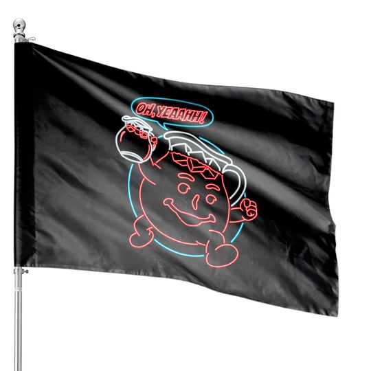 Kool aid man neon - Kool Aid Man - House Flags