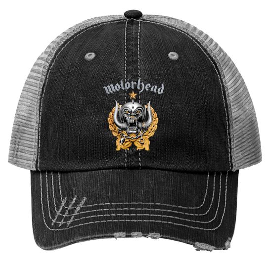 Motorhead Unisex Trucker Hats: Everything Louder Forever (Back Print)