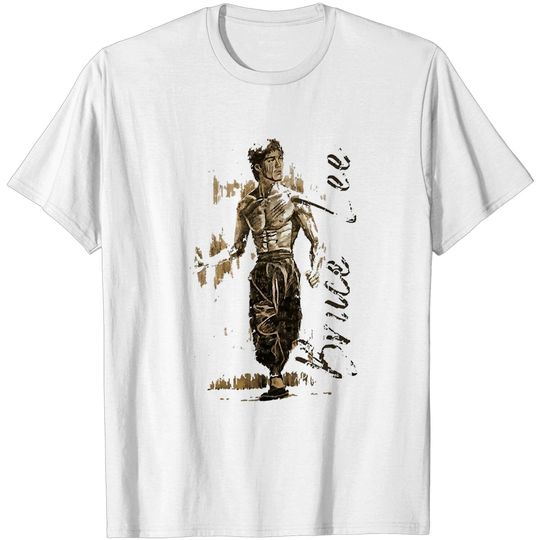 Bruce Lee draw - Bruce Lee - T-Shirt