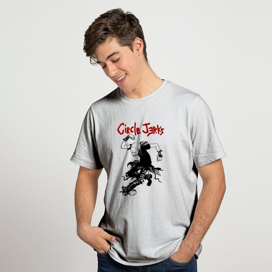 Grey Circle Jerks Gonna Live Tee T-Shirt