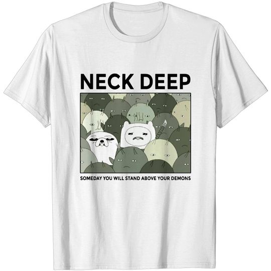 Neck Deep Adventure Time Shirt
