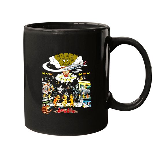 Green Day 1994 Dookie Live Tour Punk Rock Official Mug Mugs