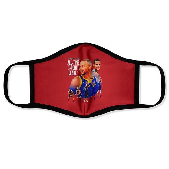 Stephen Curry Face Mask,Stephen Curry Nba Three Point King Face Masks