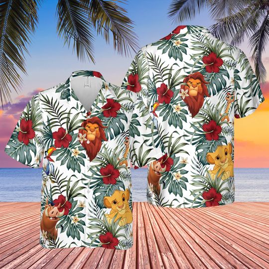 Disney Lion King Hawaii Shirt, Disney Hakuna Matata, Animal Kingdom, Mickey Hakuna Matata, Disney Shirt, Disney Safari, Disneyworld Shirt