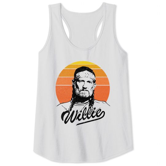 Nelson - Mens Sunset Gradient Tank Tops