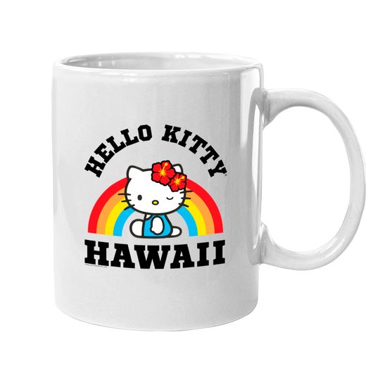 Hello Kitty Hawaii Rainbow Mug Mugs
