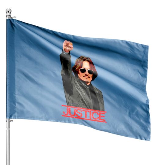 Justice For Johnny Depp Classic House Flags