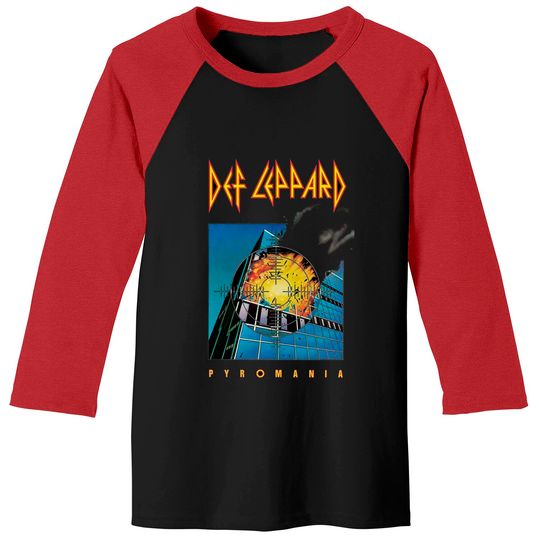 Def Leppard Classic Baseball Tees