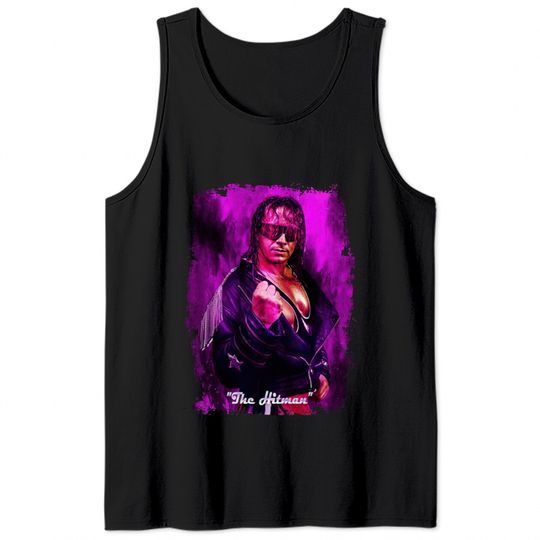 Hitman - Bret Hart - Tank Tops