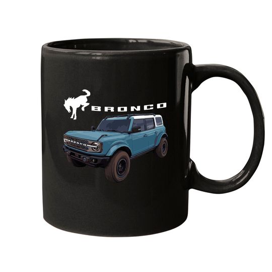 Area 51 Ford Bronco Suv - Ford Bronco - Mugs