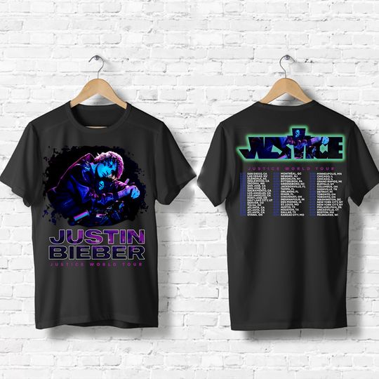 Justin Bieber Justice Tour 2022 Shirt
