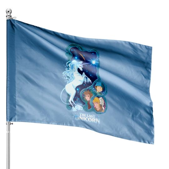 The last Unicorn Classic House Flags