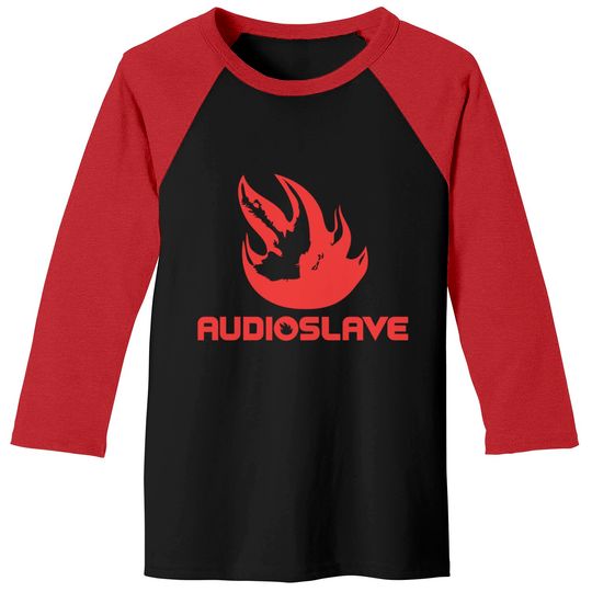 Discover AUDIOSLAVE Rock Band Logo Baseball Tees