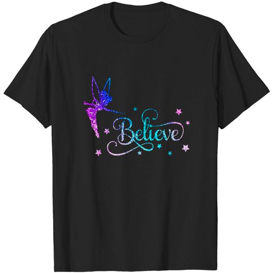 tinkerbell believe, funny tinkerbell T-shirt