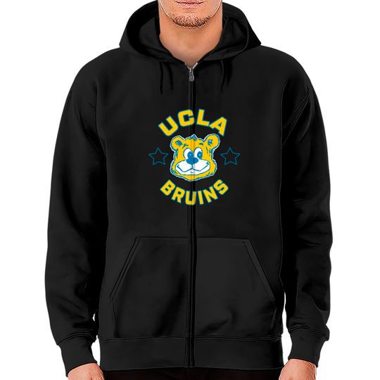 Vintage NCAA UCLA Bruins Zip Hoodies, University of California Los Angeles Zip Hoodies
