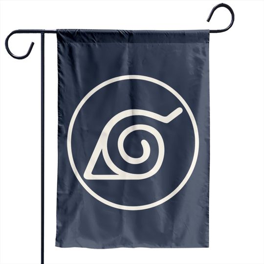 Hidden Leaf Village Symbol Garden Flags