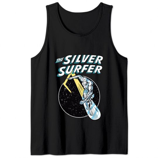 Cosmic Silver Surfer - Silver Surfer - Tank Tops