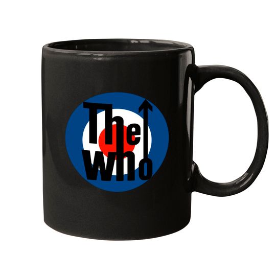 Ladies The Who Target Logo Mug Mugs