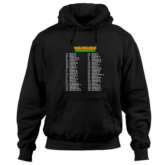 Chris Stapleton All American Road Show 2022 Tour Hoodies