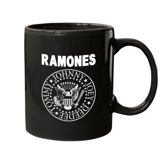 The Ramones Seal Logo Rock Punk Heavy Metal Mug Mugs