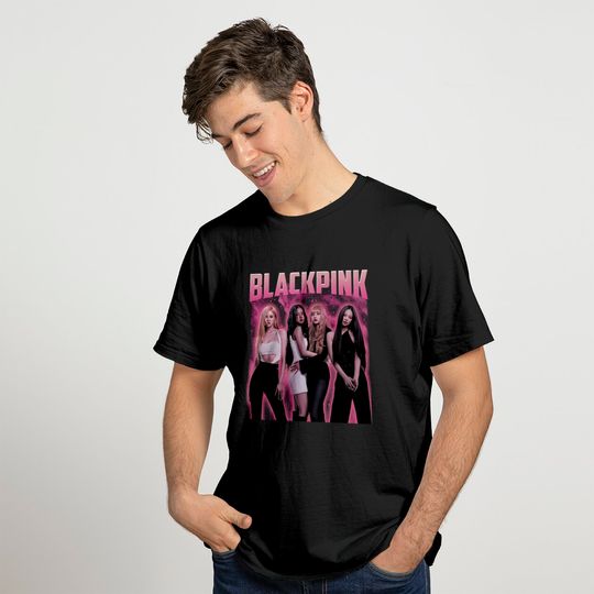 BLACKPINK T-Shirt, Kpop Rock T-Shirt, Blackpink (Kpop) Merch, Blackpink Merch for Blinks, Streetwear T-Shirt