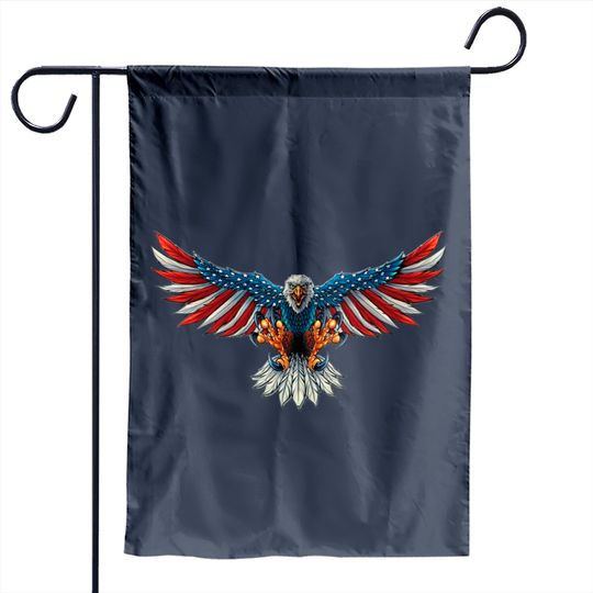 Bald Eagle Garden Flags