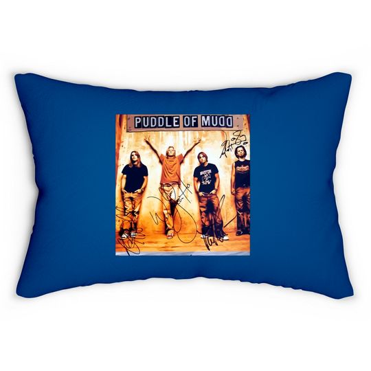 Engkau-puddle-of-mudd-band-berikan Fitted Lumbar Pillows