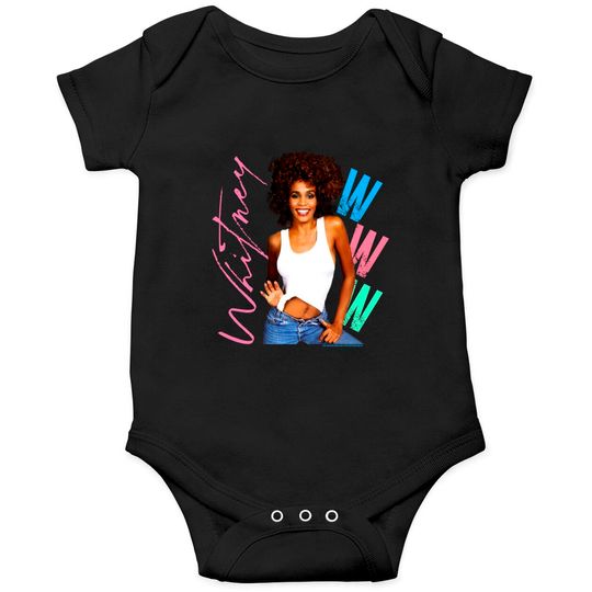 Whitney Houston I Wanna Dance With Somebody Onesie
