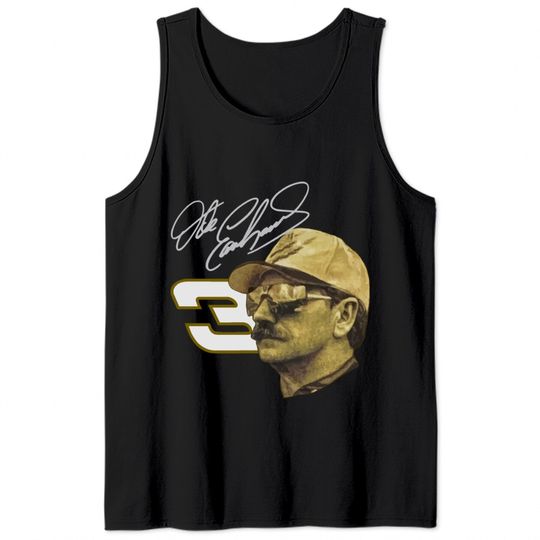 Solid Gold - Dale Earnhardt - Tank Tops
