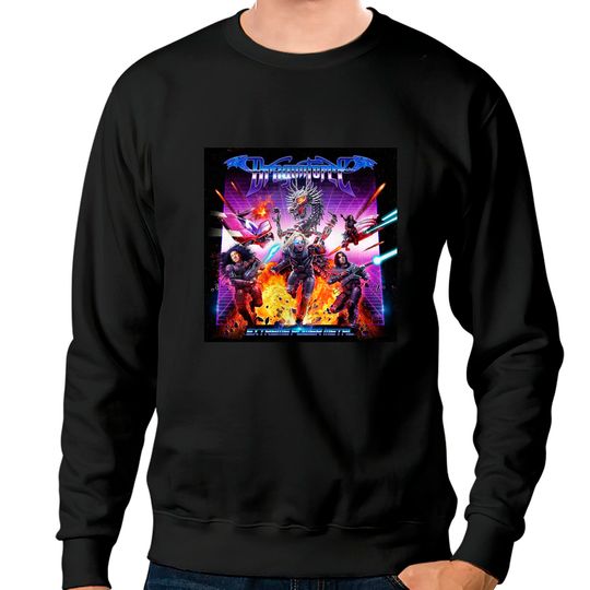 Dragonforce Extreme Power Metal Cover Art Sweatshirts