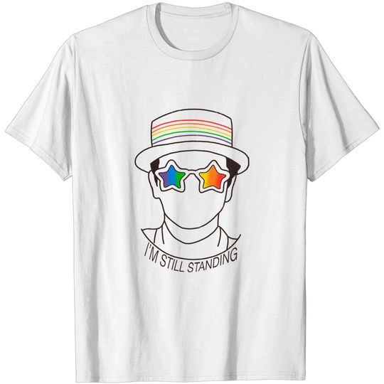 Elton John Shirt, I'm Still Standing , Rocketman,  Farewell Yellow Brick Shirt