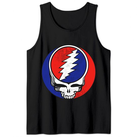 Grateful Dead Unisex Tank Tops: Steal Your Face Classic