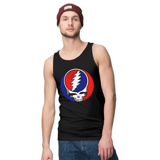 Grateful Dead Unisex Tank Tops: Steal Your Face Classic