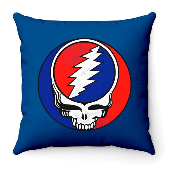 Grateful Dead Unisex Throw Pillows: Steal Your Face Classic