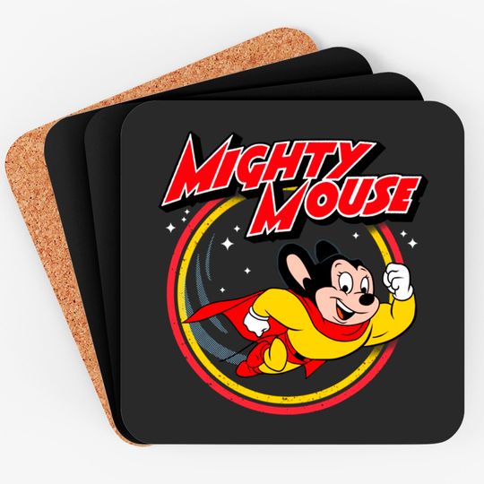 Discover The Mighty mouse - Mighty Mouse - Coasters