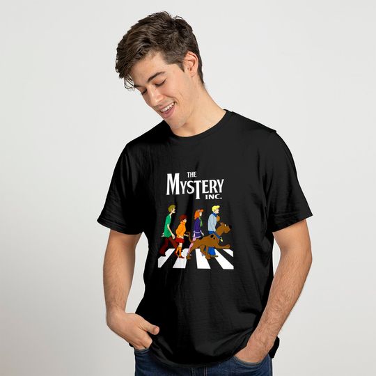 Abbey Road Walking Dog T Shirt Scooby Lovers