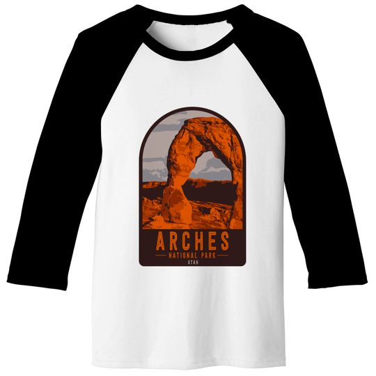 Arches National Park Baseball Tees