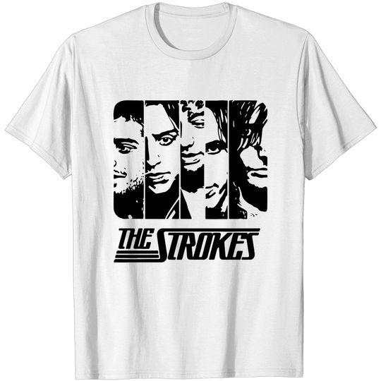 The Strokes T-Shirt, Indie Rock Band, Mens and Womens Tee