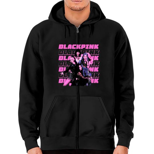 blackpink Kpop Art Zip Hoodies, blackpink Kpop Zip Hoodies